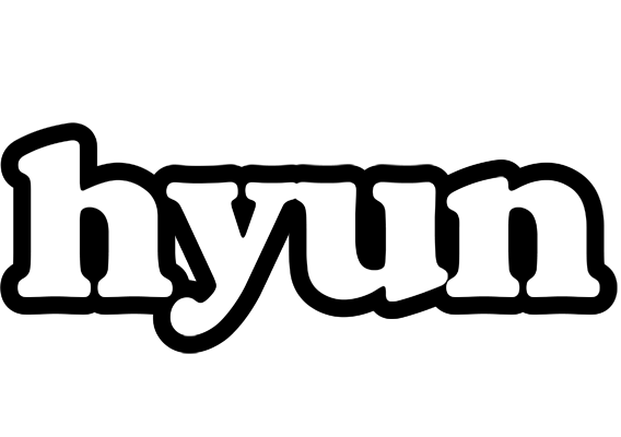 Hyun panda logo