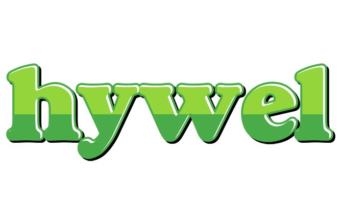 Hywel apple logo