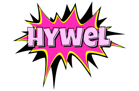 Hywel badabing logo