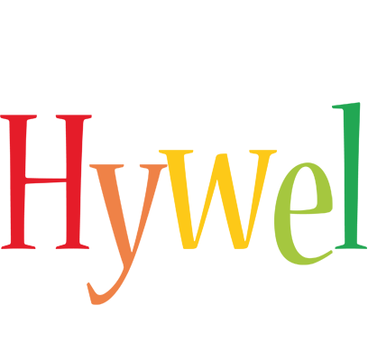 Hywel birthday logo