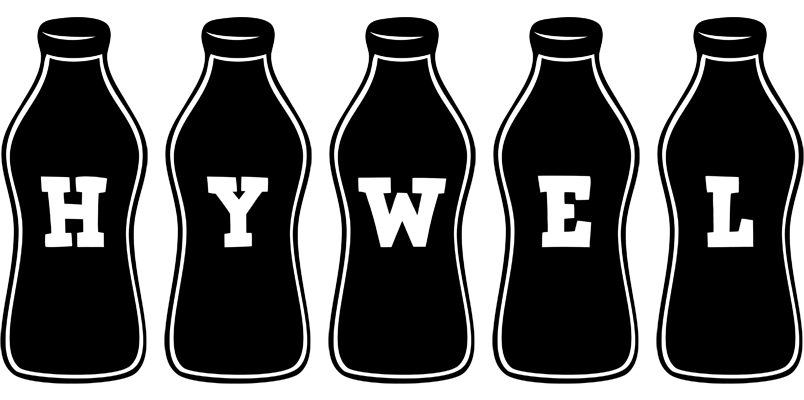 Hywel bottle logo