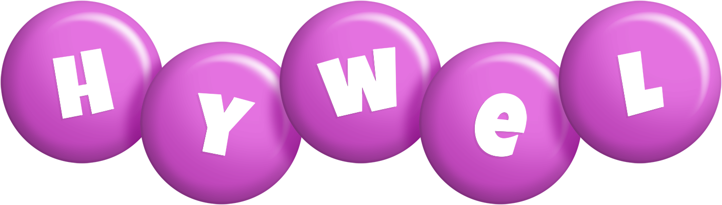 Hywel candy-purple logo