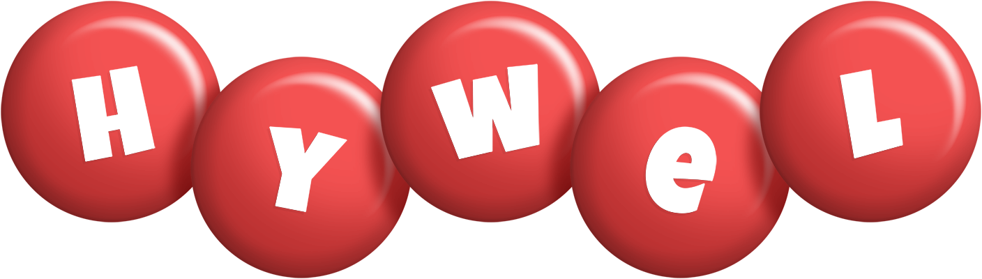 Hywel candy-red logo
