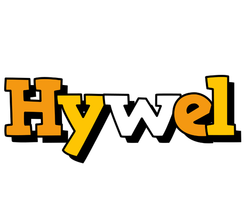 Hywel cartoon logo