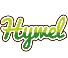 Hywel golfing logo