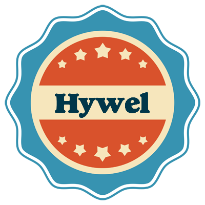 Hywel labels logo