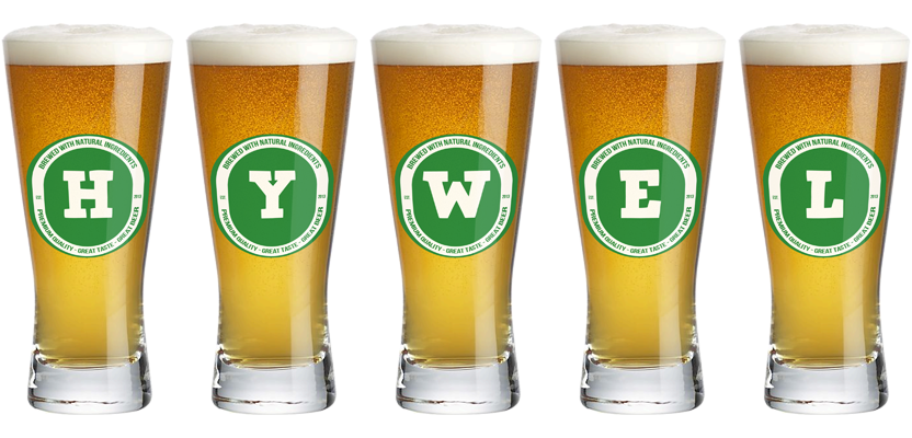 Hywel lager logo