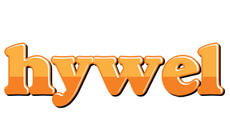 Hywel orange logo