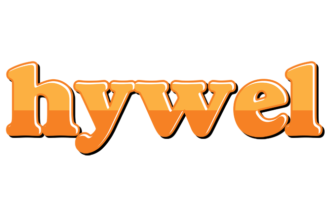 Hywel orange logo