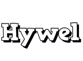 Hywel snowing logo