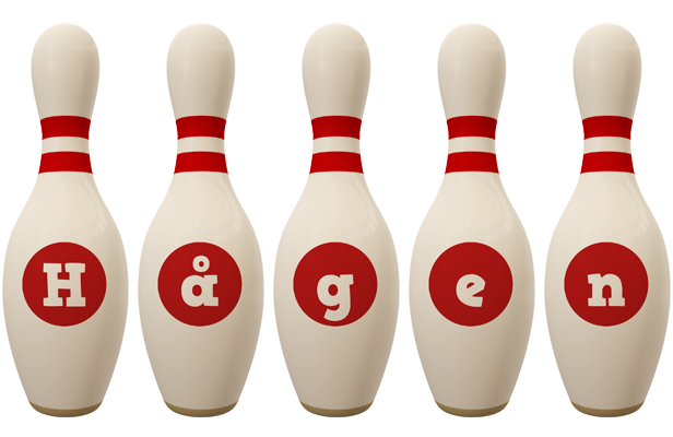 Hågen bowling-pin logo