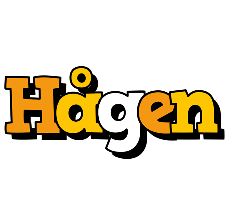 Hågen cartoon logo