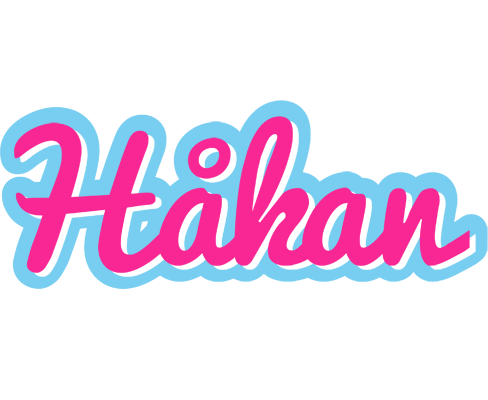 Håkan popstar logo