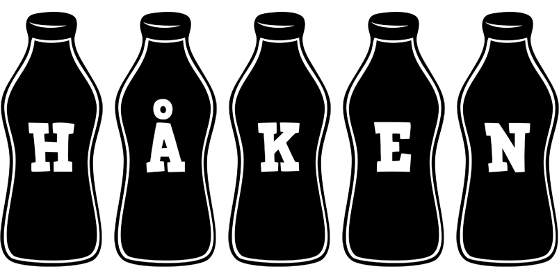 Håken bottle logo
