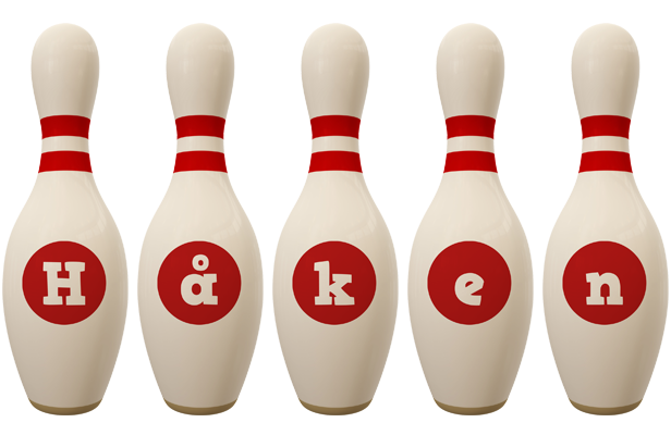 Håken bowling-pin logo