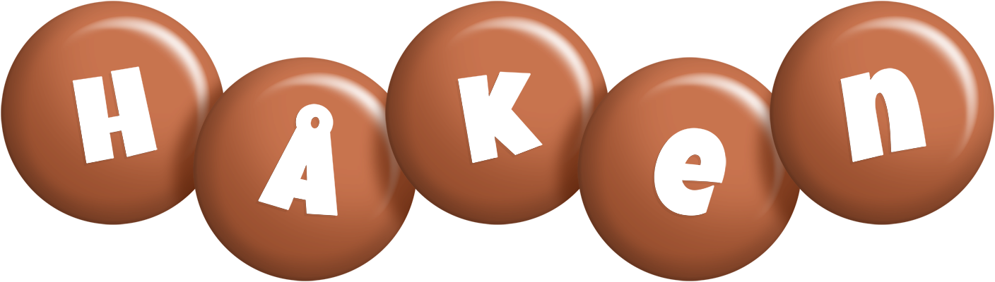 Håken candy-brown logo