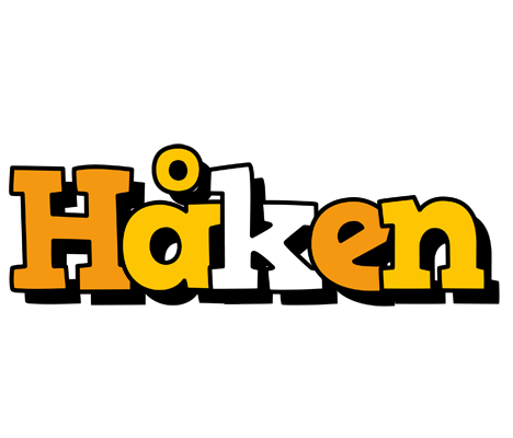 Håken cartoon logo