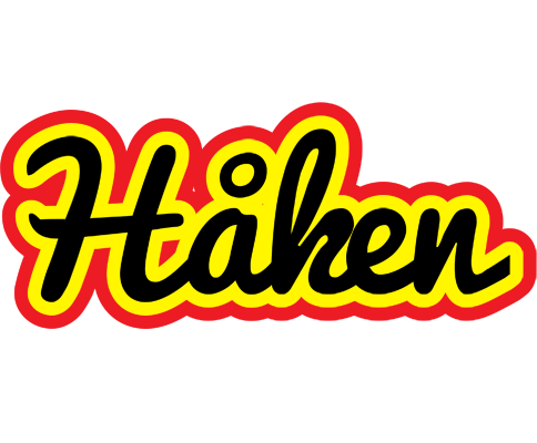 Håken flaming logo