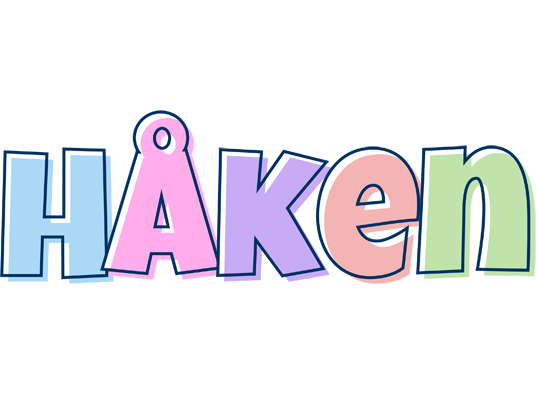 Håken pastel logo