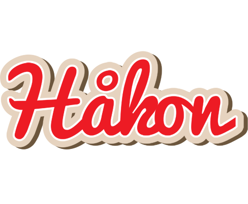 Håkon chocolate logo