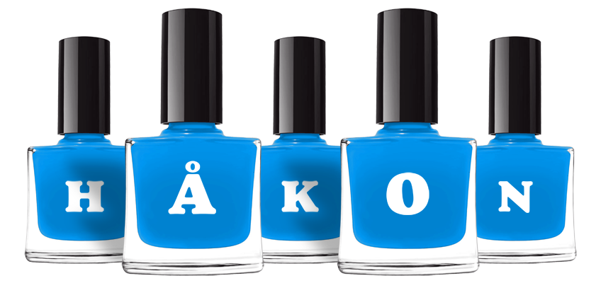 Håkon glossy logo