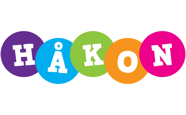 Håkon happy logo