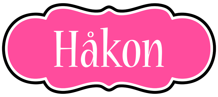 Håkon invitation logo