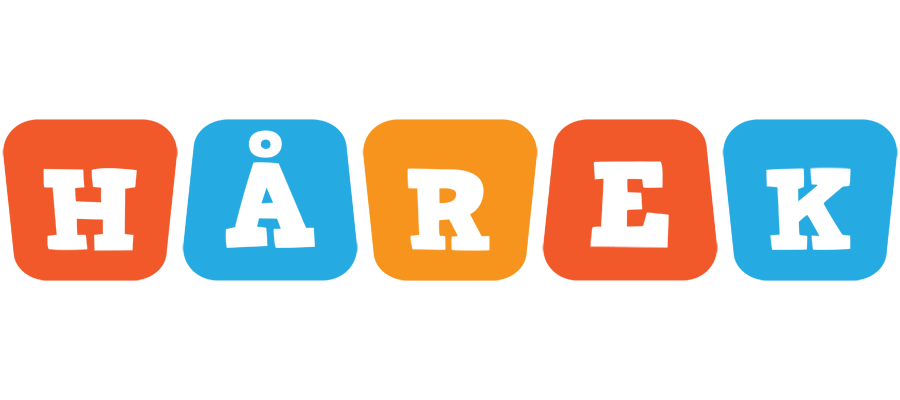 Hårek comics logo