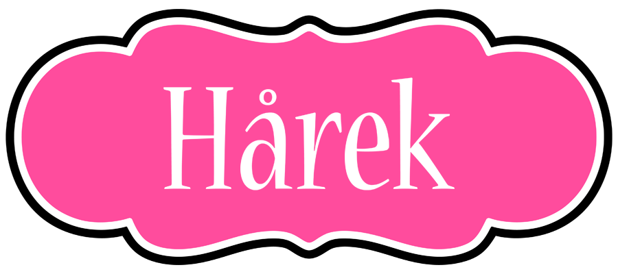 Hårek invitation logo