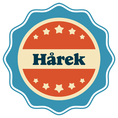 Hårek labels logo