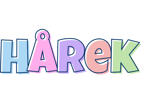 Hårek pastel logo