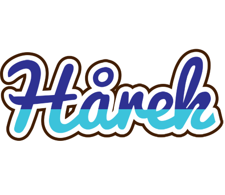 Hårek raining logo