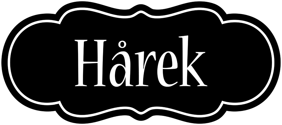 Hårek welcome logo