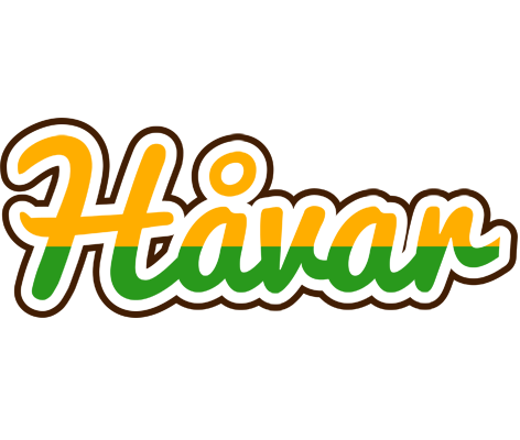 Håvar banana logo