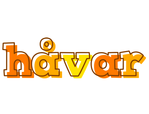 Håvar desert logo