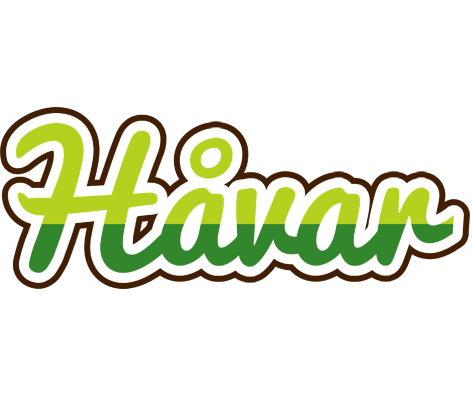 Håvar golfing logo