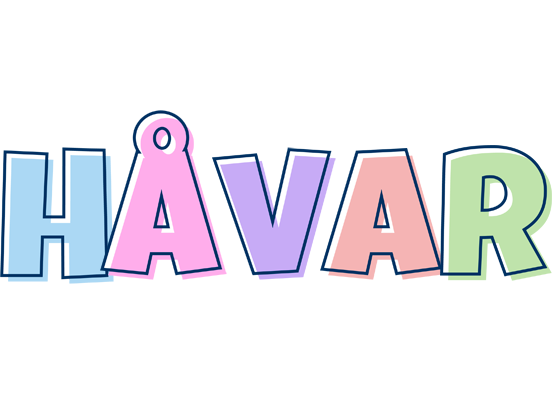 Håvar pastel logo