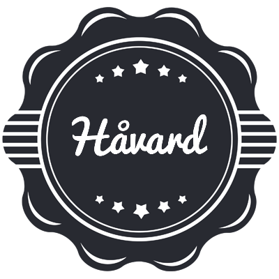 Håvard badge logo