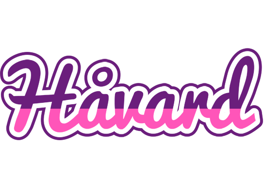 Håvard cheerful logo