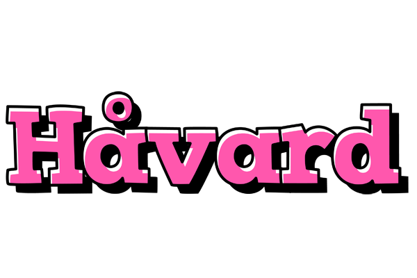 Håvard girlish logo