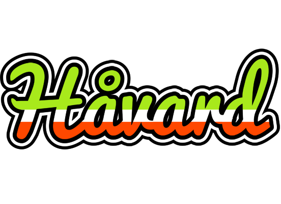 Håvard superfun logo