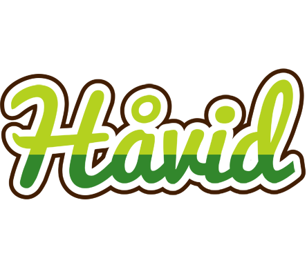 Håvid golfing logo