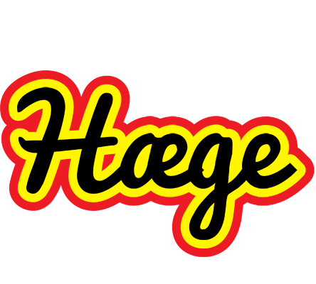 Hæge flaming logo
