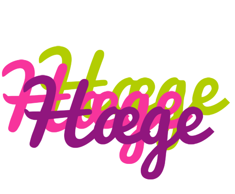 Hæge flowers logo