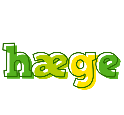 Hæge juice logo