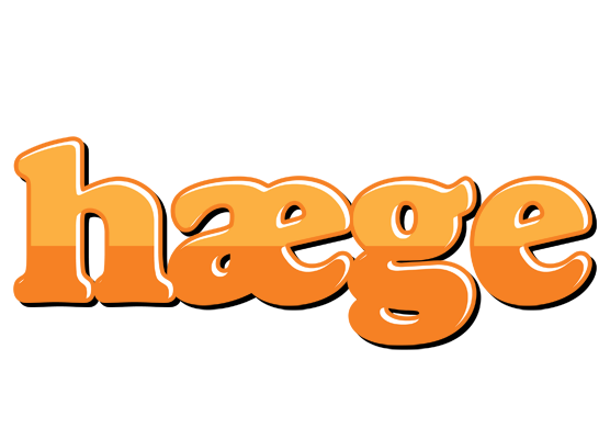 Hæge orange logo