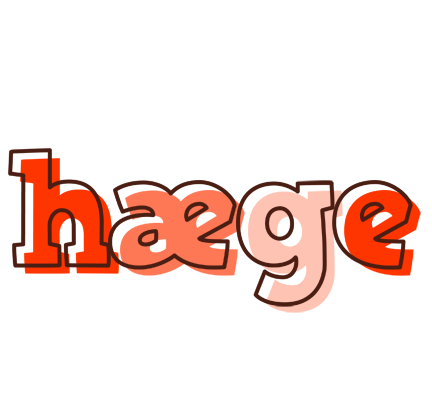 Hæge paint logo