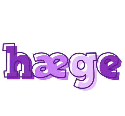 Hæge sensual logo