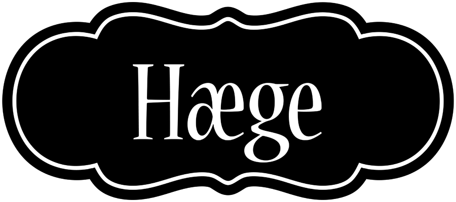 Hæge welcome logo