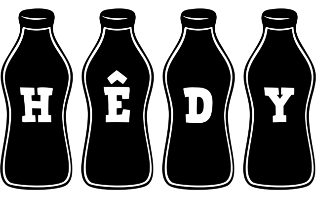 Hêdy bottle logo